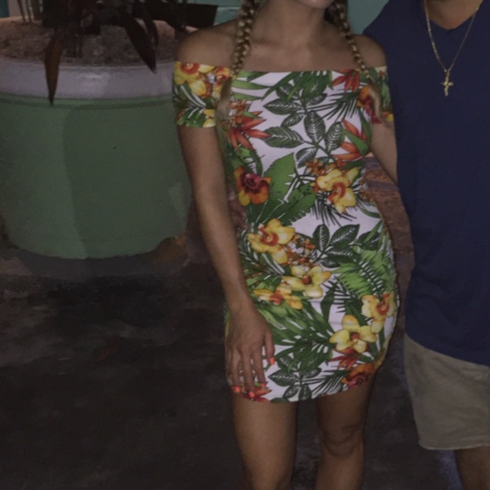 Multi colored dress